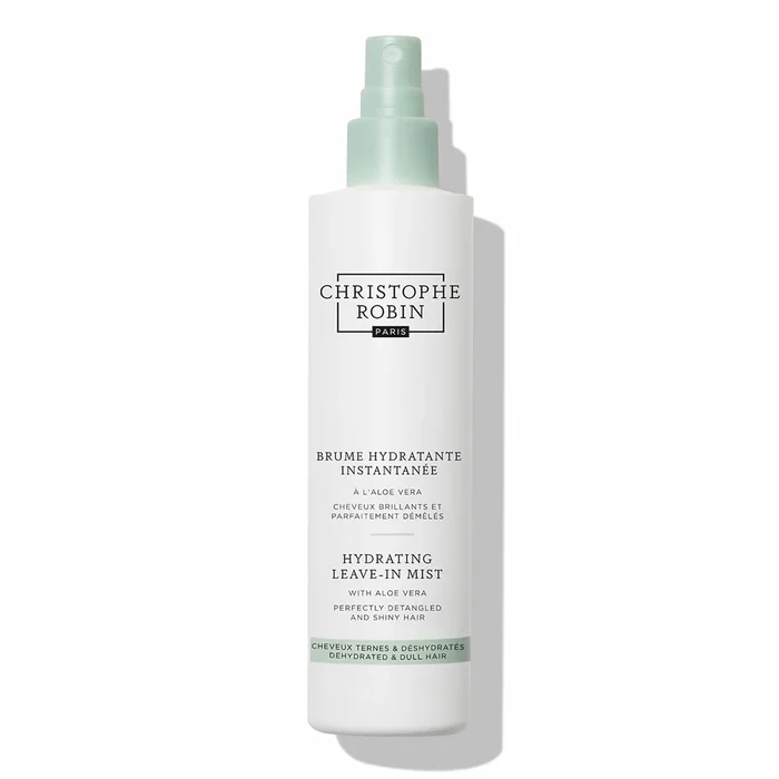 Brume hydratante intantanée sans rinçage à l'aloe vera Christophe Robin 150 ml