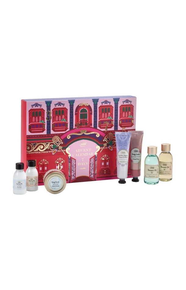 Calendrier de l’Avent 7 jours – Visage & corps – 7 produits