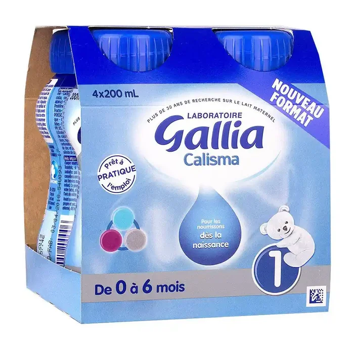 Calisma 1 lait 0/6 mois 4x200ml