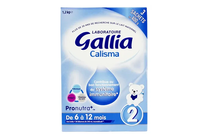 Calisma 2 lait 6/12 mois 3x400g