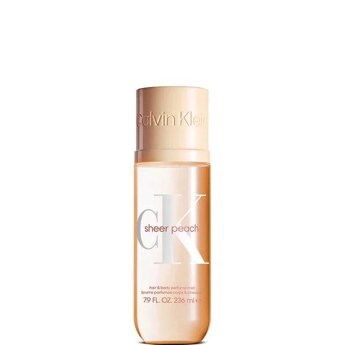 Calvin Klein CK Sheer Peach Brume Parfumée Unisexe Corps & Cheveux