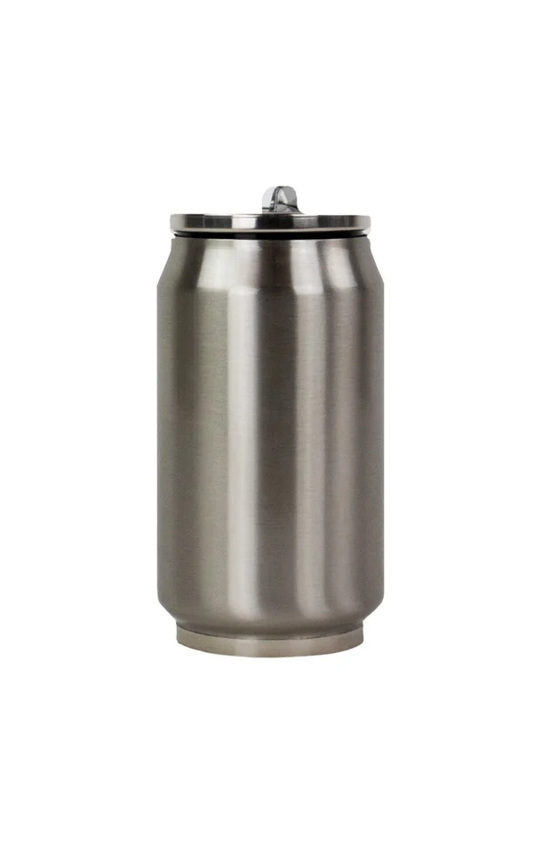 Canette isotherme – Brillante – Inox – 280 ml