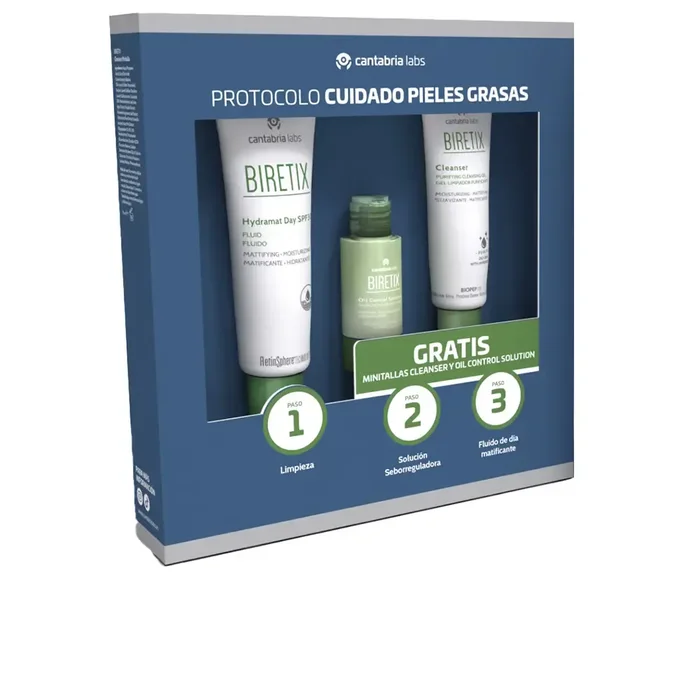 Cantabria Labs, CASO BIRETIX PROTOCOL CURA PER PELLI GRASSE