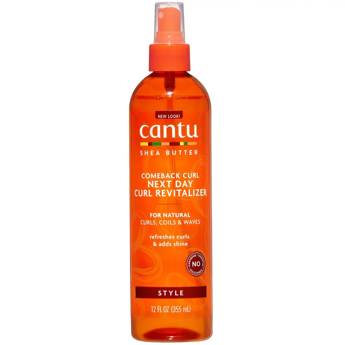 Cantu Shea Butter for Natural Hair Comeback Curl Spray Revitalisant pour Boucles 355 ml