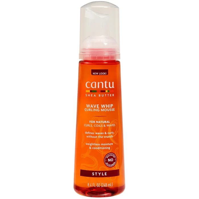 Cantu Shea Butter for Natural Hair Wave Whip Mousse pour Boucles 248 ml