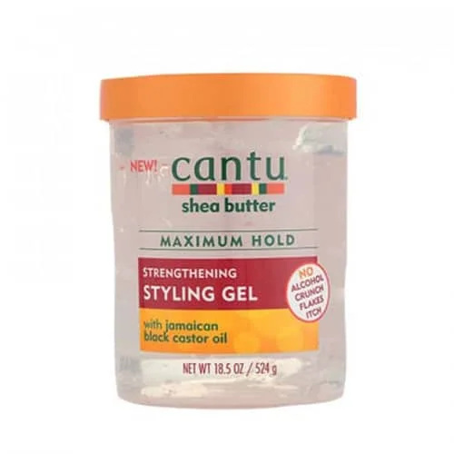 CANTU – Styling Gel Fixation Maximal a l’huile de Ricin noir
