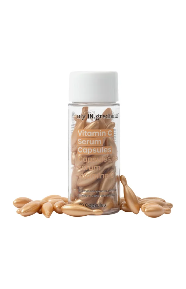 Capsules de sérum – Vitamine C – Visage – 30 unités