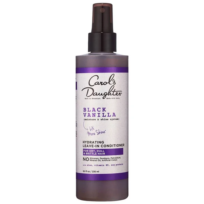 Carol’s daughter Après-shampoing sans rinçage hydratant et brillant à la vanille noire 8 oz