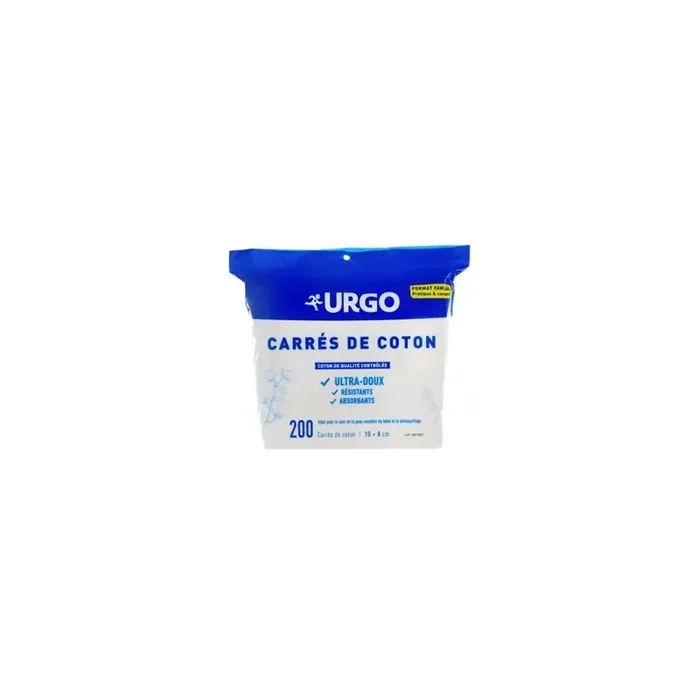CARRÉS DE COTON X 200 URGO