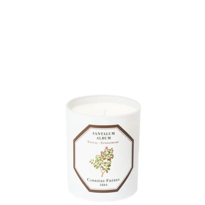Carrière Frères Santal – Santalum Album Bougie Parfumée