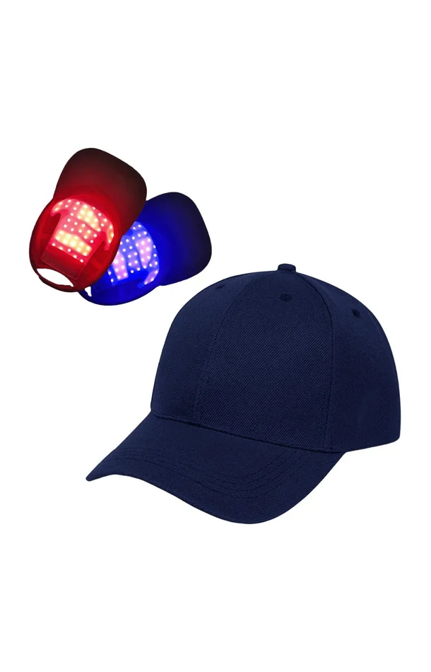 Casquette LED antichute – Bleu marine -Bleu