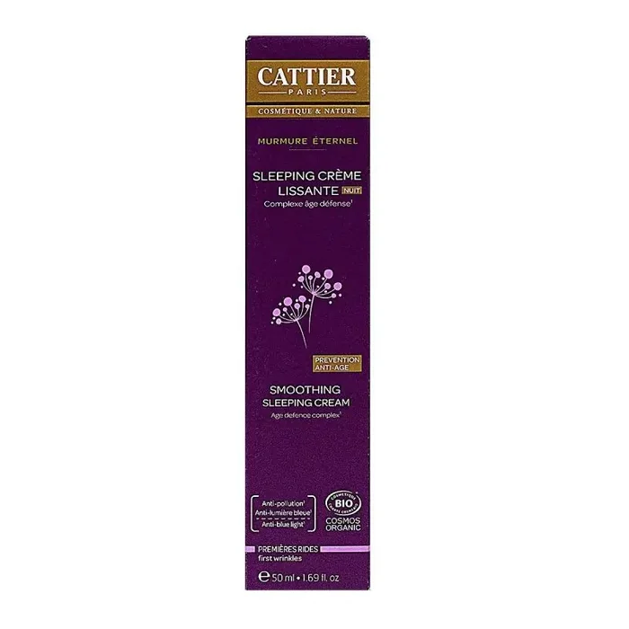 Cattier Anti-âge Crème Nuit Lissante 50 mL