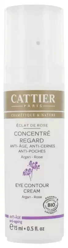 Cattier Concentré Regard – Éclat de Rose – 15 ml