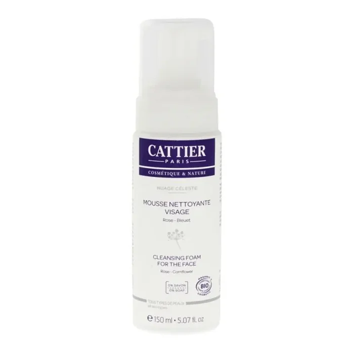 Cattier Mousse Nettoyante Visage Flacon 150 mL