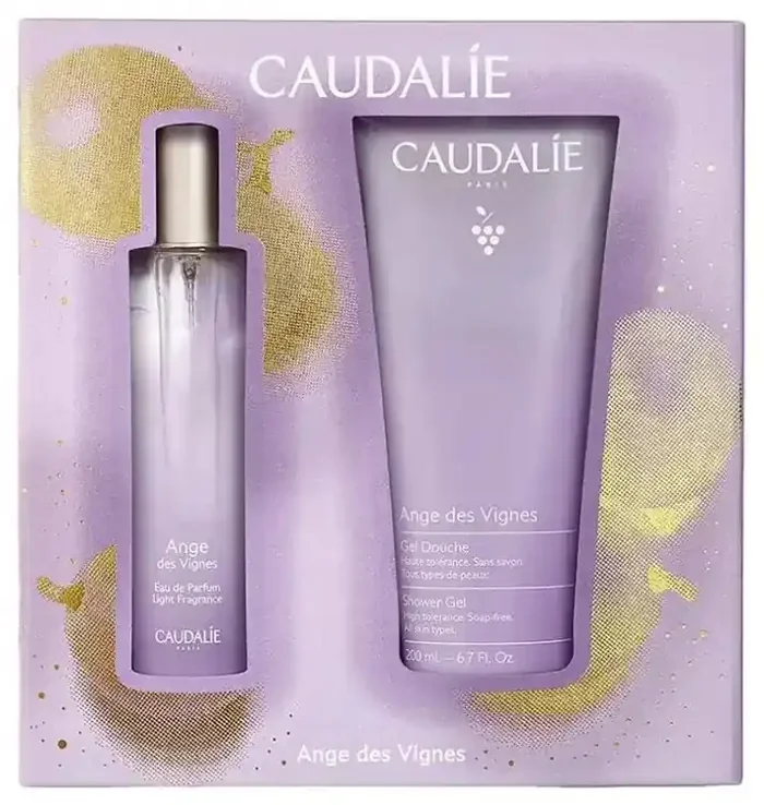 Caudalie Coffret Ange des Vignes Eau de Parfum 50 ml + Gel Douche 200 ml Offert