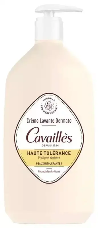 Cavaillès Crème Lavante Dermato Haute Tolérance Peaux Intolérantes 500 ml