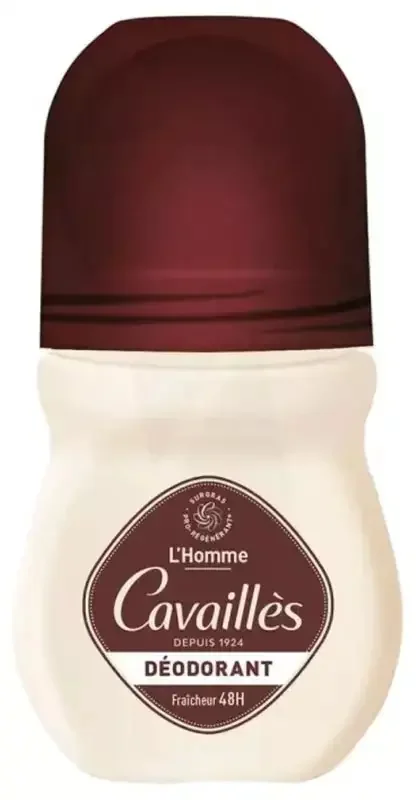 Cavaillès Déodorant Homme Fraîcheur Roll-On 50 ml