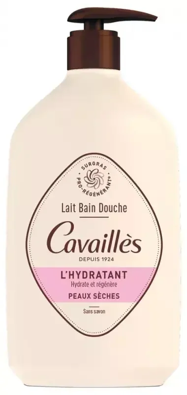 Cavaillès Lait Bain Douche Hydratant 1 L