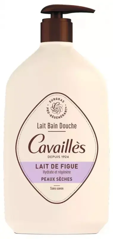 Cavaillès Lait Bain Douche Lait de Figue 1 L