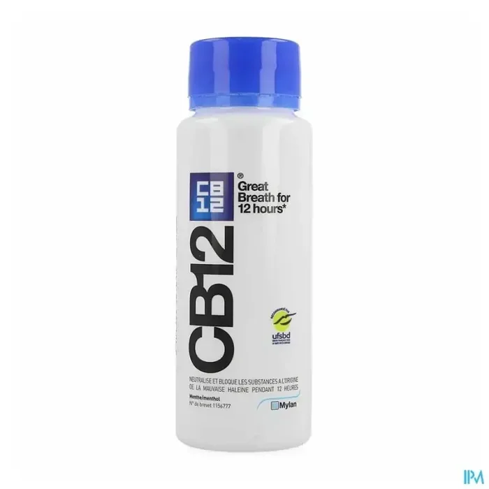 Cb12 bain de bouche solution menthe sans alcool 250ml