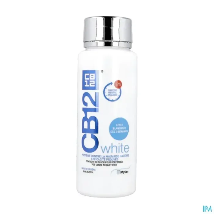 Cb12 white bain de bouche effet 12h 250ml