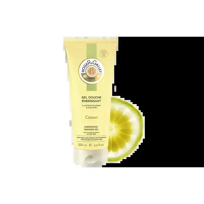 CEDRAT GEL DOUCHE FRAICHEUR ENERGISANT 200ML ROGER ET GALLET