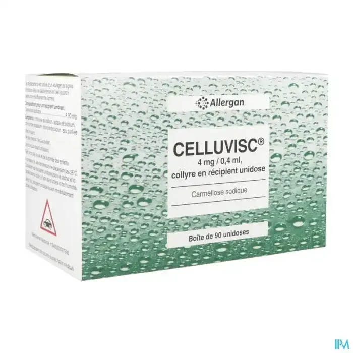 Celluvisc 4mg/0ml4 collyre unidose 0ml4 90