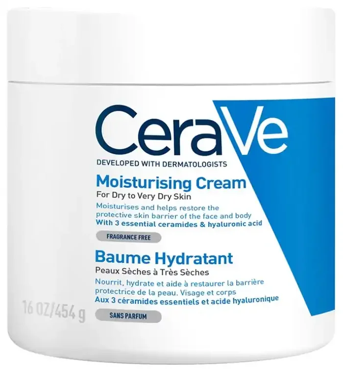 CeraVe Beaume Hydratant – Peaux Sèches à Très Sèches 454 ml