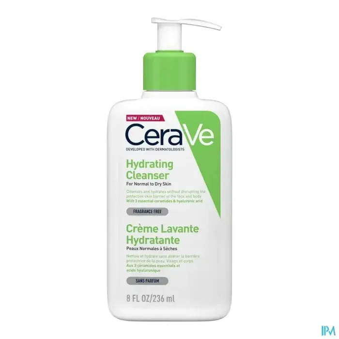 Cerave crème lavante hydratante 236ml