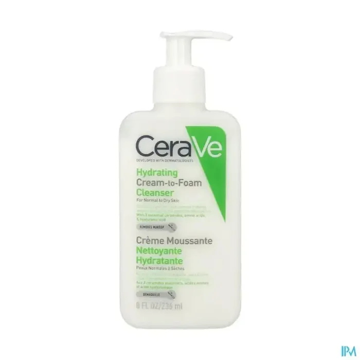 Cerave crème moussante nettoyante 236ml