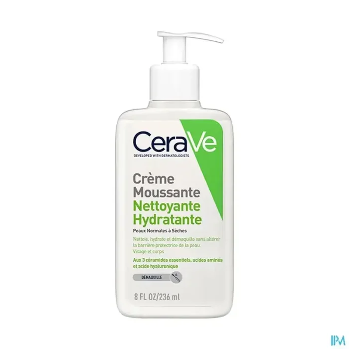 Cerave crème moussante nettoyante 473ml