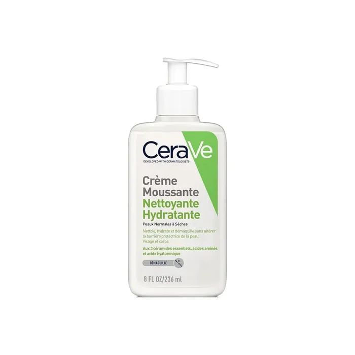 CeraVe creme moussante nettoyante hydratante 473ml