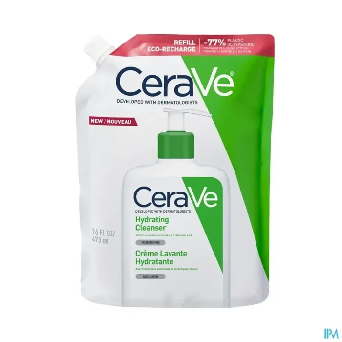 Cerave eco recharge crème lavante hydratante 473ml