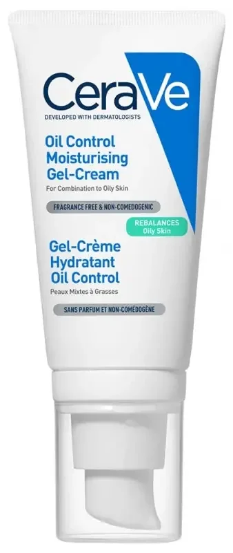 CeraVe Gel-Crème Hydratant Oil Control Peaux Mixtes & Grasses 52 ML