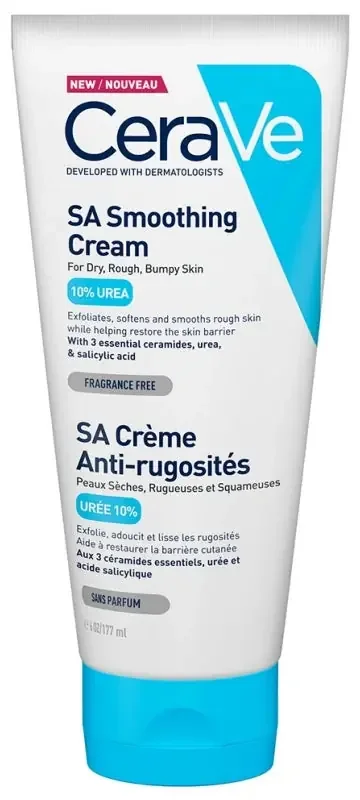 Cerave sa Anti-Rugosités Crème Anti-Rugosités Pour Les Peaux Trèsèches Rugueuses 177 ml