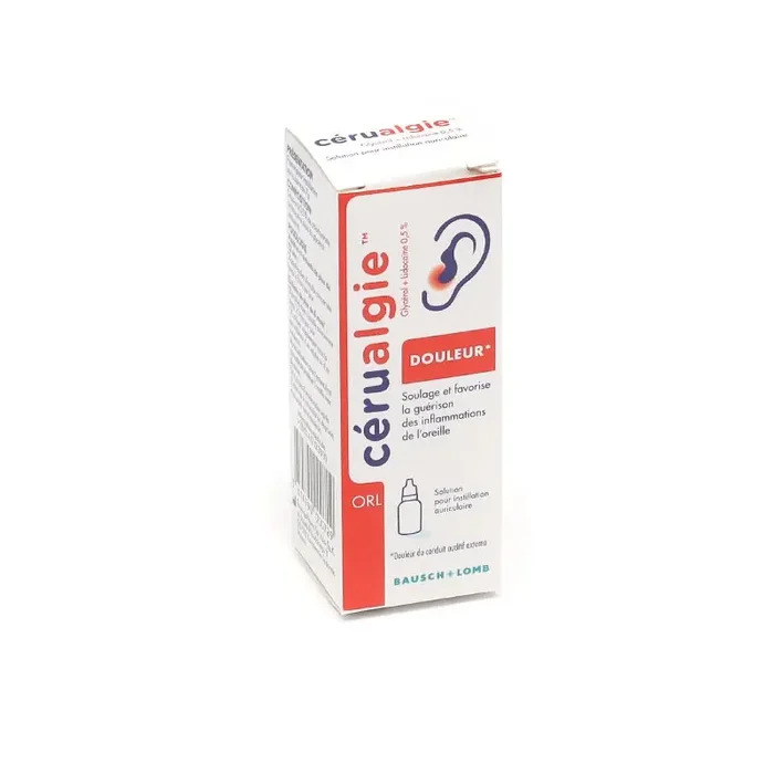 CERUALGIE DOULEUR ORL 7G BAUSH+LOMB