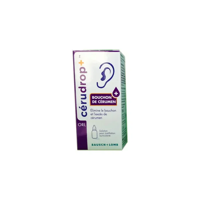 CERUDROP+ BOUCHON DE CERUMEN 12ML BAUSCH + LOMB