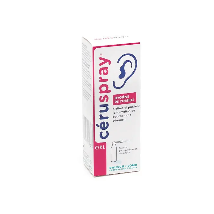 CERUSPRAY PULVERISATION AURICULAIRE 50ML BAUSCH & LOMB
