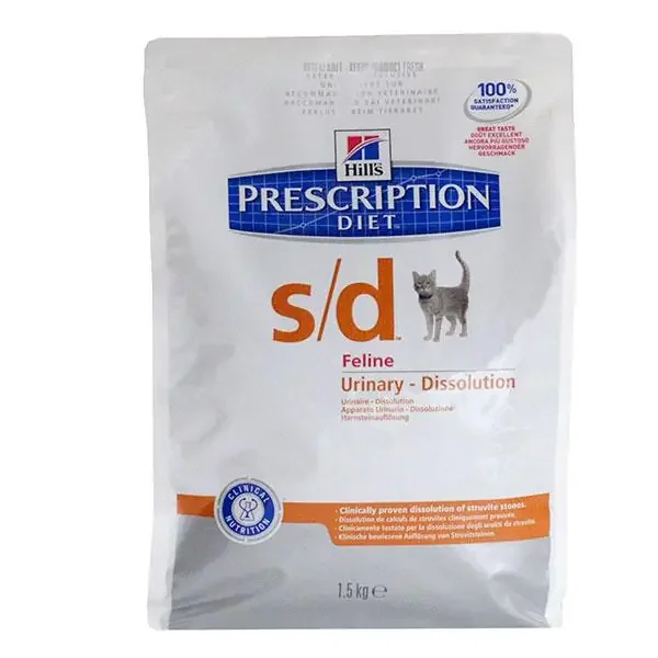 Chat s/d Urinary Dissolution 1,5kg