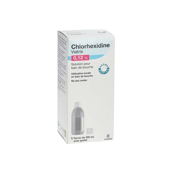 Chlorhexidine 0,12% solution pour bain de bouche 300ml