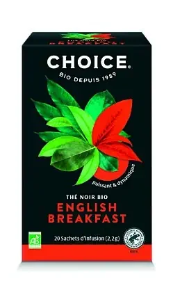 Choice The Noir English Breakfast Bio 20 sachets