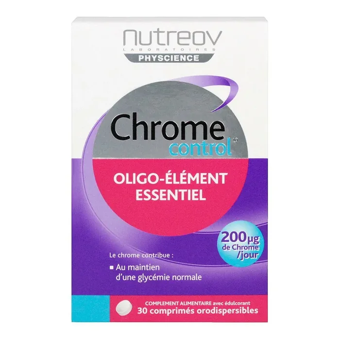 Chrome control 30 comprimés orodispersibles
