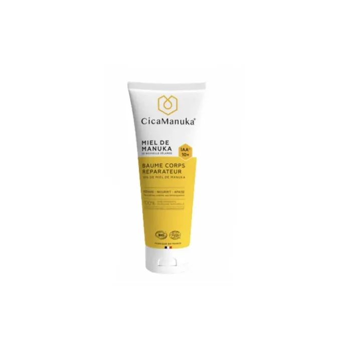 CICAMANUKA BAUME CORPS RÉPARATEUR au Miel de Manuka IAA 10+ 200ml