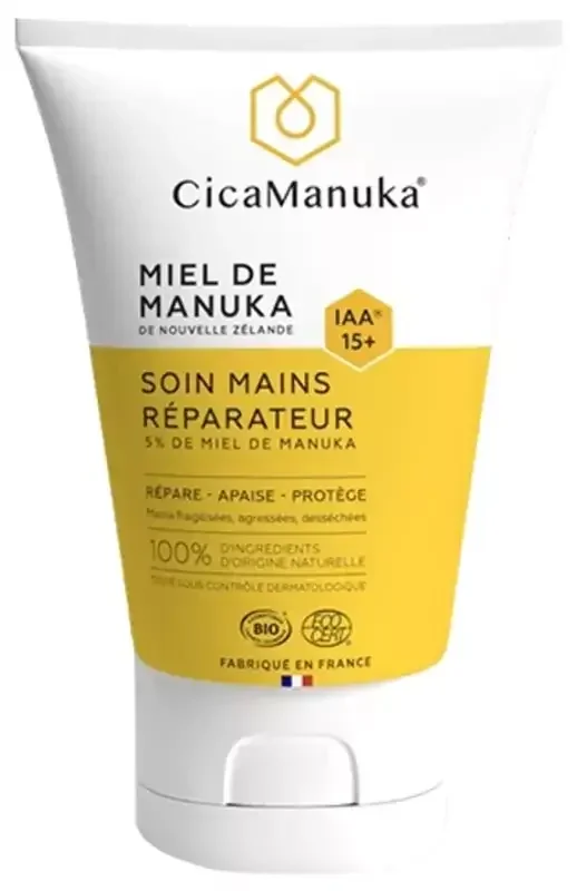 Cicamanuka Soin Mains Réparateur au Miel de Manuka Iaa15 + 50 ml