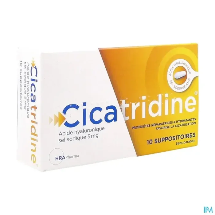 Cicatridine suppositoire 10