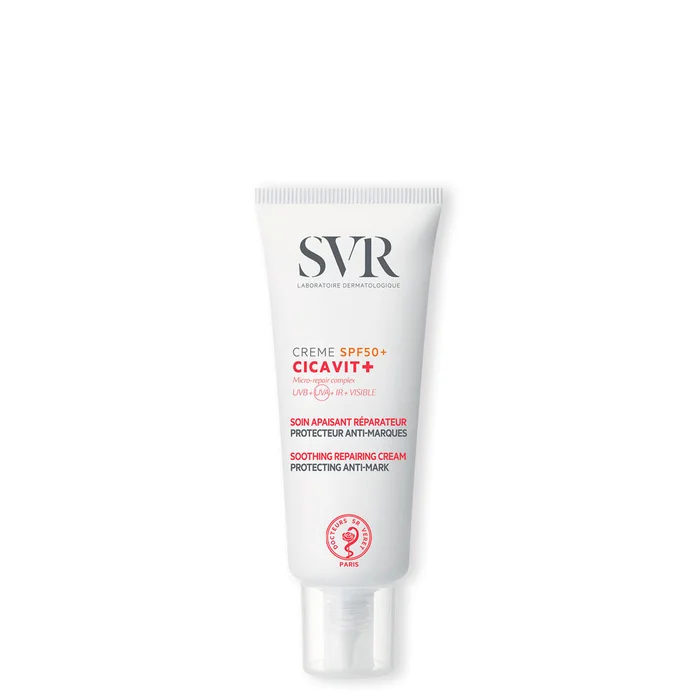 Cicavit+ – Crème Soin Apaisant SPF50+ Réparateur, Protecteur, Anti-Marques 40 ml