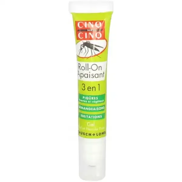 Cinq sur Cinq Roll-On Apaisant 3 en 1 7 ml