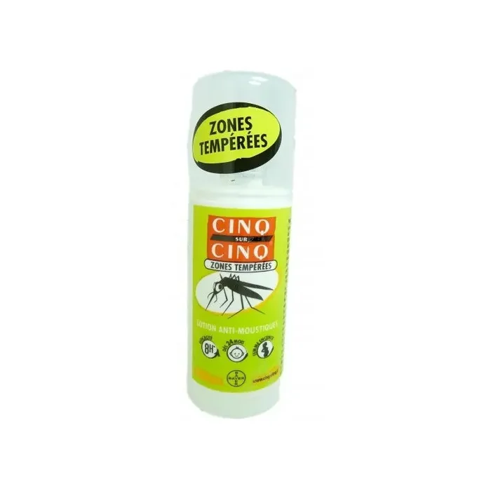 Cinq sur Cinq zones temperees spray anti moustiques 100ml
