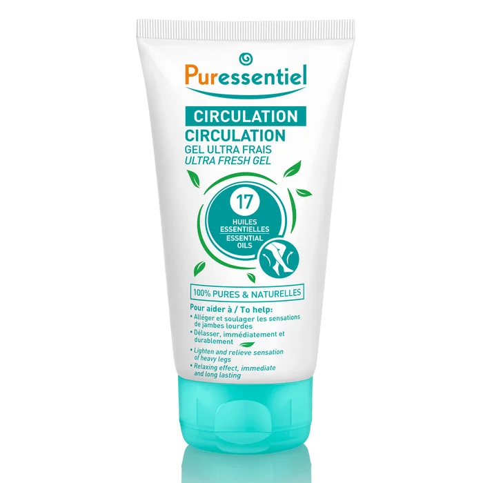 Circulation – Gel Ultra-Frais Circulation Aux 17 Huiles Essentielles 125 ml