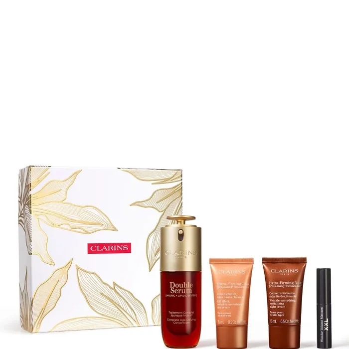 CLARINS Double Serum Coffret Soin Visage Anti-Âge